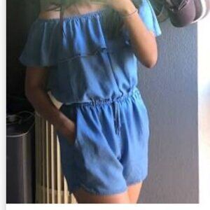 Denim Romper *3/$20 Sale*